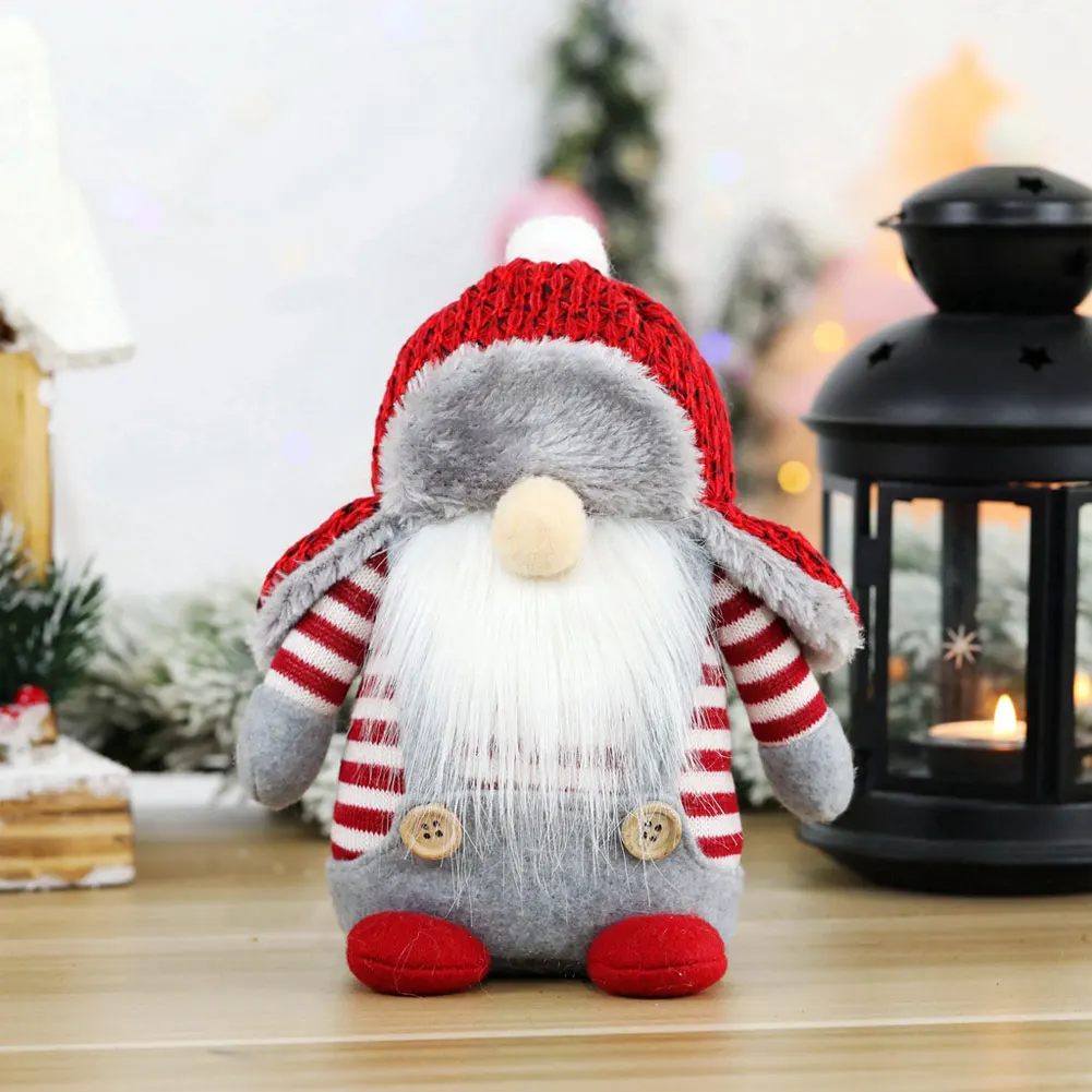 Christmas Gnome Faceless Doll Merry Decorations For Home CHristmas Ornament Xmas Navidad Natal New Year 2022 Gifts | Дом и сад
