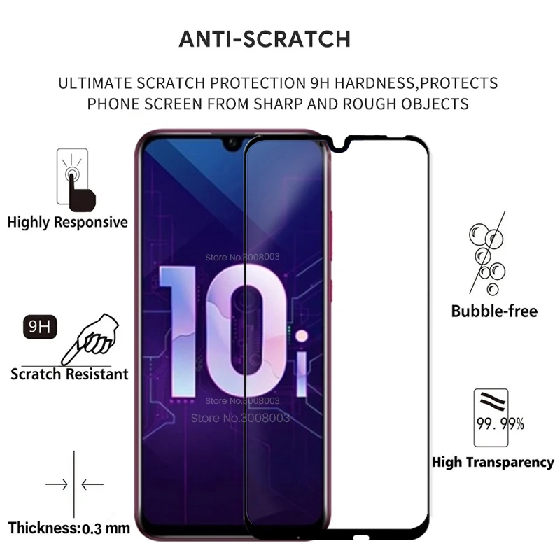 Текло на honor 10i стекло 2 в 1 Защита для камеры Huawei 10 i i10 HRY LX1T 6 21 ''honor10i стеклянная
