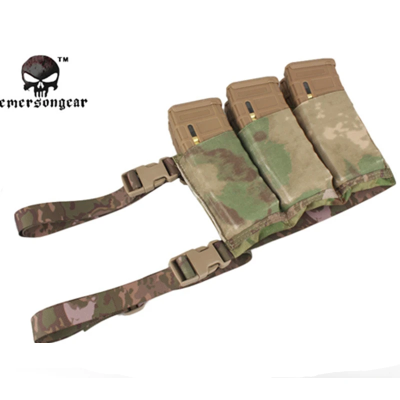 Emersongear Emerson тактическая страйкбольная охотничья высокоскоростная сумка с шестью упаковками, 556 223, эластичная резиновая сумка с держателем для журналов
