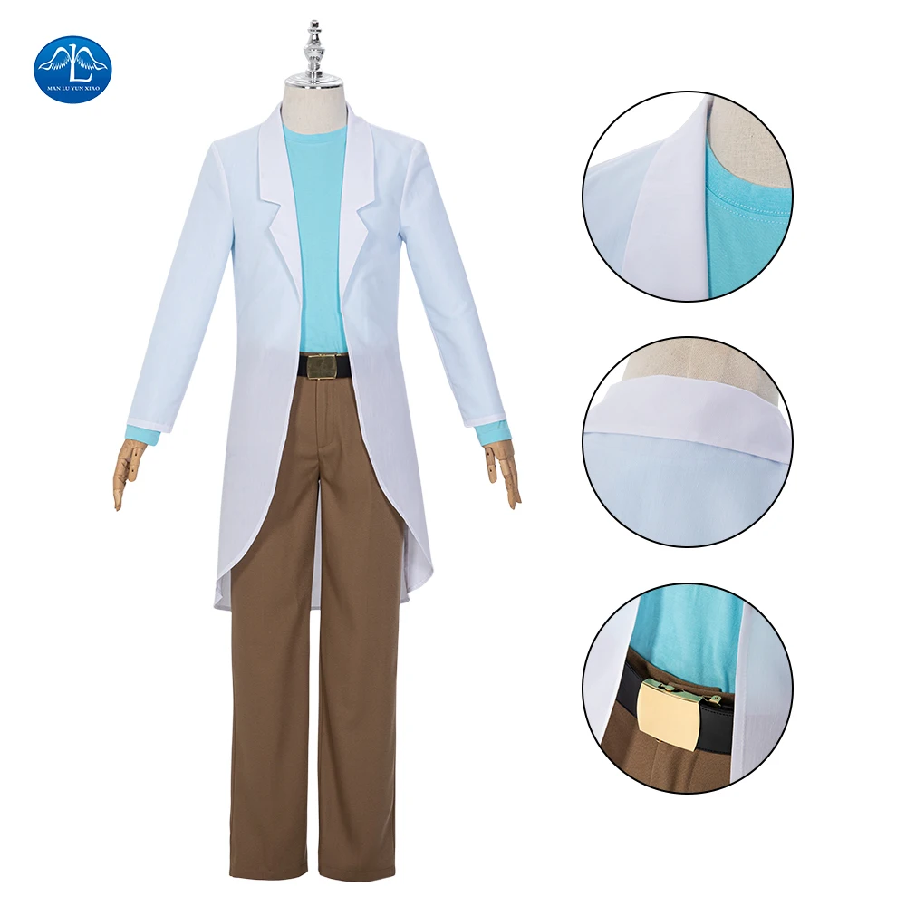 Rick costume Cosplay Costume Joker Anime Cosplay Costume Halloween Full Set Uniform For Party Custom Made ensemble stars judge black and white duel adoring past izumi sena sakuma ritsu cosplay costume custom made halloween christmas