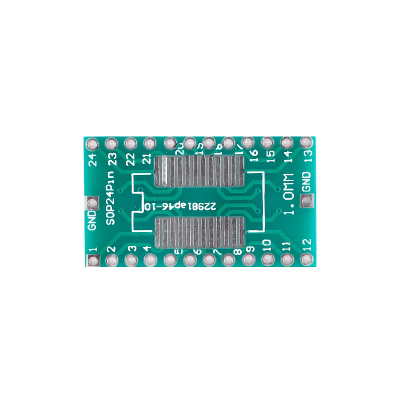 10/5 шт. SOIC24 TSSOP24 SSOP24 SO24 SOP24 поворотный DIP24 IC адаптер гнездо/плата адаптера PCB