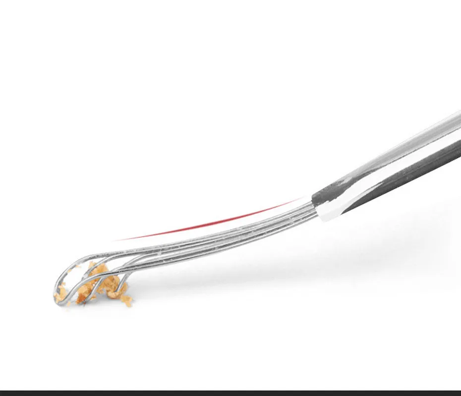 Портативный инструмент для чистки ушей из нержавеющей стали уход за ушами