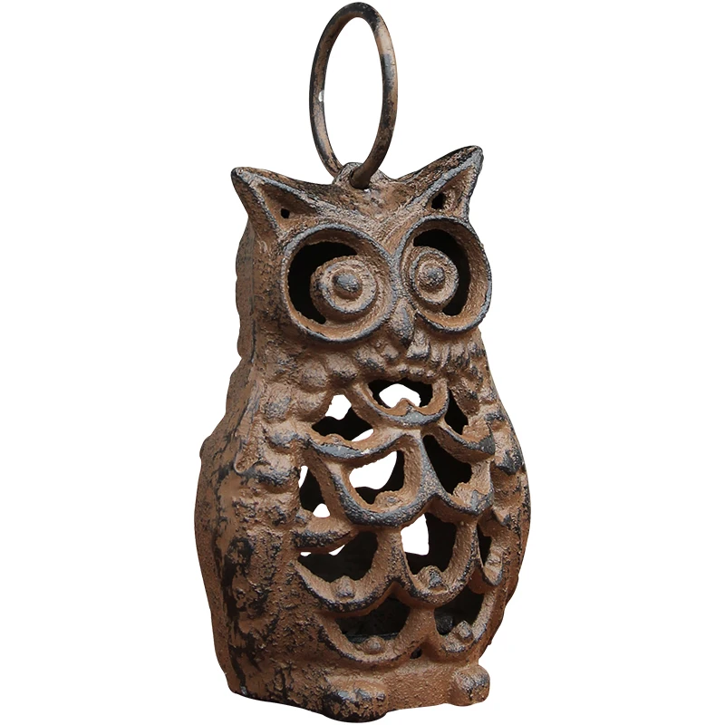 Ретро Железный старый подсвечник металлический ветровой скандинавский