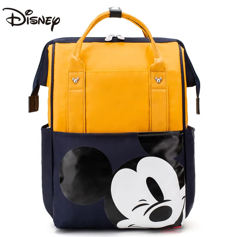 

Disney 2021 Cartoon Mickey Backpack Cute Girl Fashion Multifunctional Card Handbag Large Capacity Travel Anti-theft Backpack