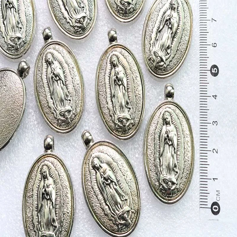 Католическое ожерелье с подвеской золотое мамой ювелирные изделия религиозный