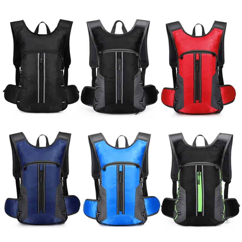 10L Bicycle Backpack Waterproof MTB Mountain Bike Hydration Bag Nylon Outdoor Cycling Bladder Hiking Camping Bags | Спорт и