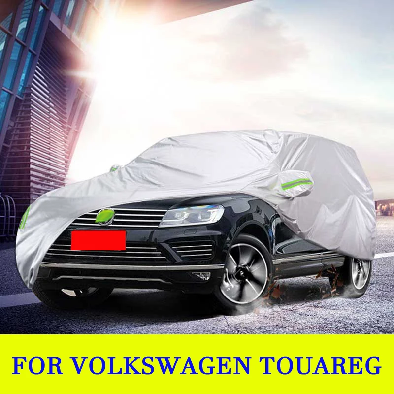 Full Car Covers For VW Volkswagen Touareg Outdoor Snow Protective Sunshade Dustproof Waterproof Oxford Cloth Accessories