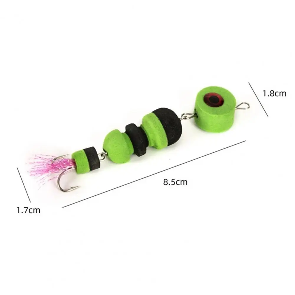 2 шт. приманка большой глаз привлекательный пенный острый свимбейт воблеры для