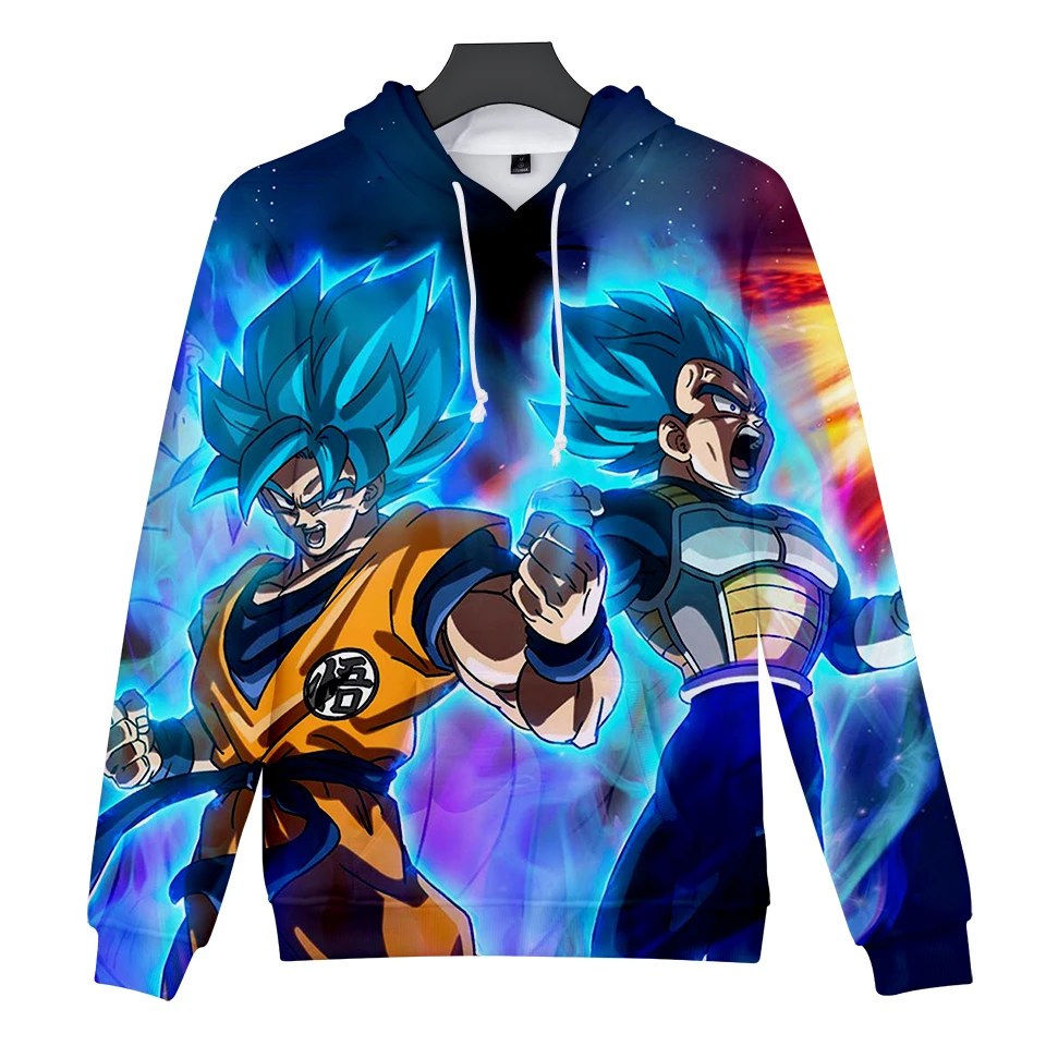 WEJNXIN зима осень Dragon Ball Супер 3D пуловер толстовки для мужчин и женщин мультфильм Dragon Ball Супер толстовка с Гоку Sudaderas