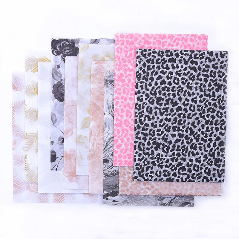 20 листов/упаковка бумажные салфетки с принтом листьев | Дом и сад