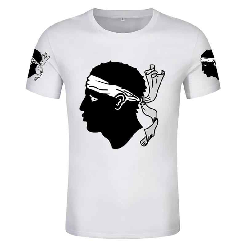 

Рубашка на Корсику, футболка с бесплатным именем, номером, надписью на заказ