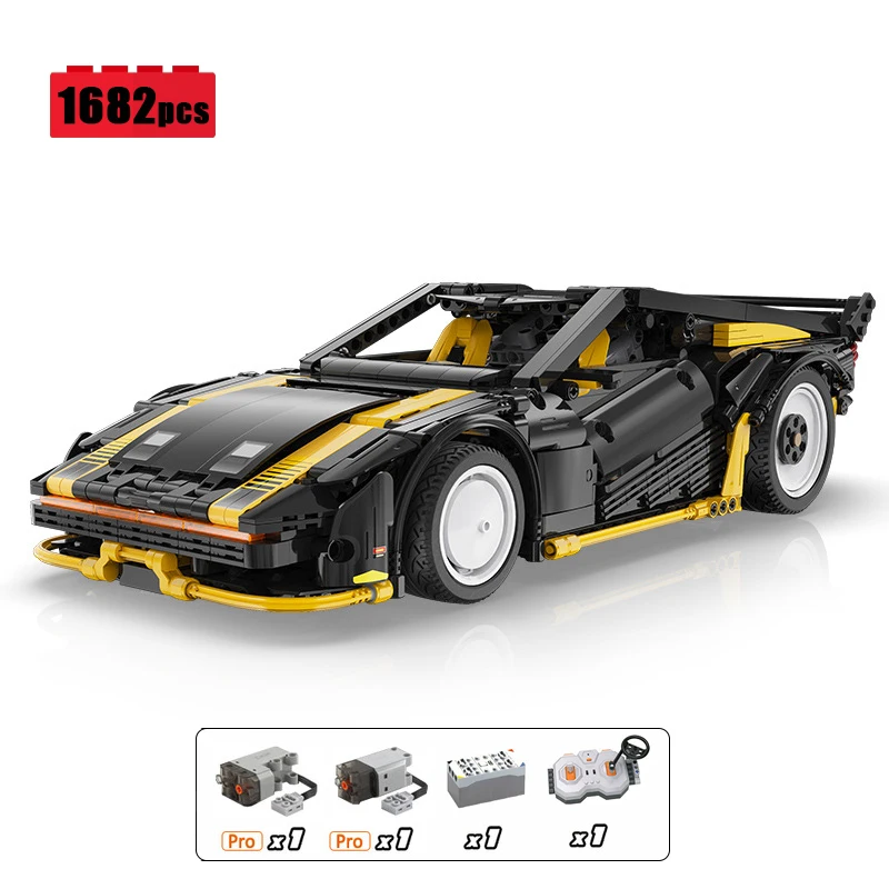 

CADA MOC Idea Remote Control Racing Car V-Tech Technical Building Blocks Brick 1682pcs Assembling Christmas Gift Set Kids Toys