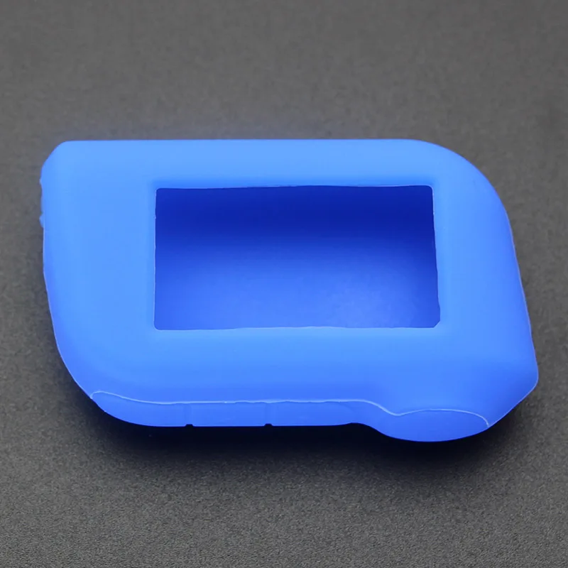 Новый чехол для ключей A93/A63 ЖК силиконовый синего цвета брелка Starline A93 A63 A96 A66