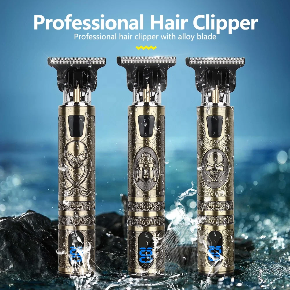 

Trimmer for Men Hair Clipper Hair Cutting Machine Professional Baldheaded Trimmer Beard Electric Razor USB Barbershop