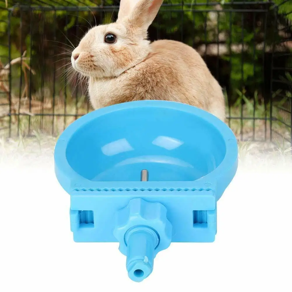 

AsyPets 10Pcs/Set Bowl Type Automatic Drinking Water Bowl for Rabbit Water Fountain