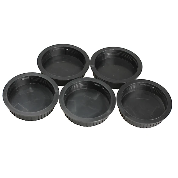 

Rear Lens Cover 5Pcs Rear Lens Cap Dust Cover For Canon EF ES-S EOS Series Lens Black Plastic Dust, Lens Installation Protection