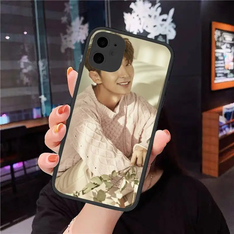 

LEE JOON GI kpop actor Phone Cases Matte Transparent for iPhone 7 8 11 12 s mini pro X XS XR MAX Plus Soft Silicone shell funda