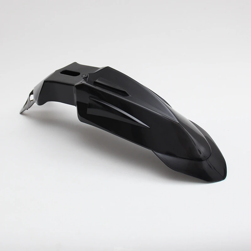 Пластиковые универсальные супер мото черные передние крылья для Honda Yamaha Suzuki Drz Kx Yz