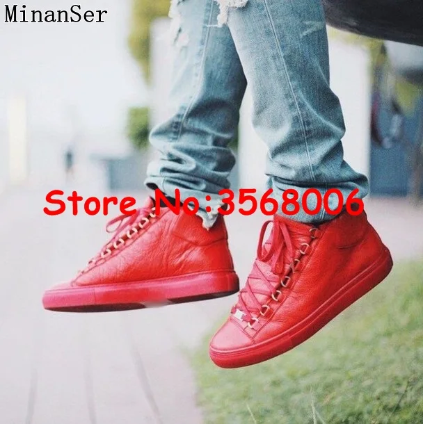 Мужские кроссовки на плоской подошве со шнуровкой синего красного или черного