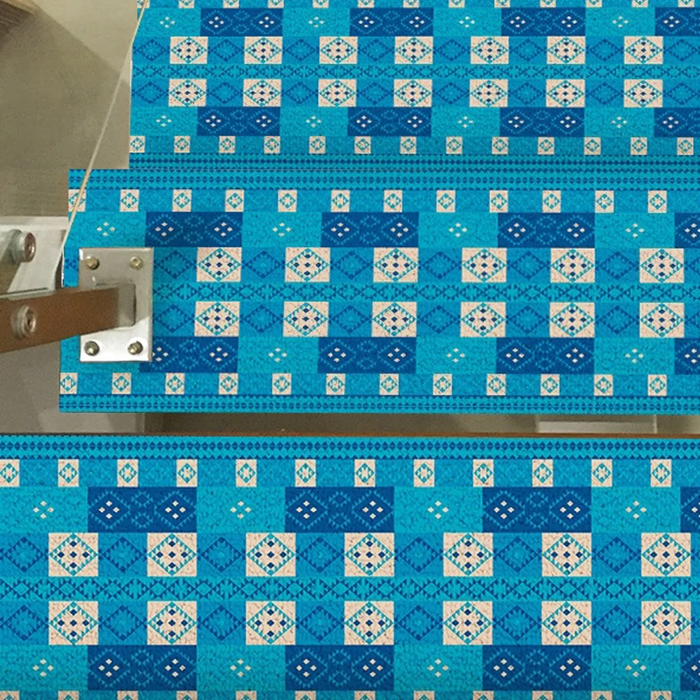 1 шт. самоклеющиеся домашние коврики в турецком стиле для лестницы без клея