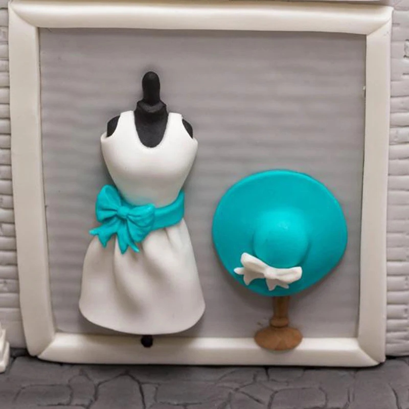 Манекен формы силиконовые помадка торт украшения инструмент Gumpaste сахарный