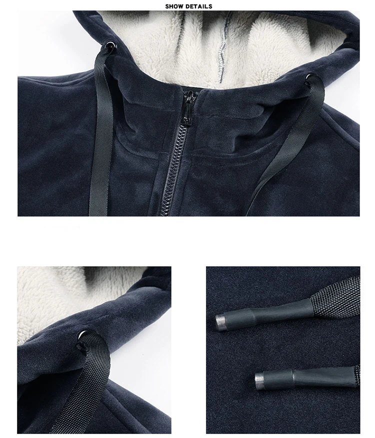 Мужской теплый костюм-двойка зимний флисовый костюм из куртки и штанов размеры 7XL