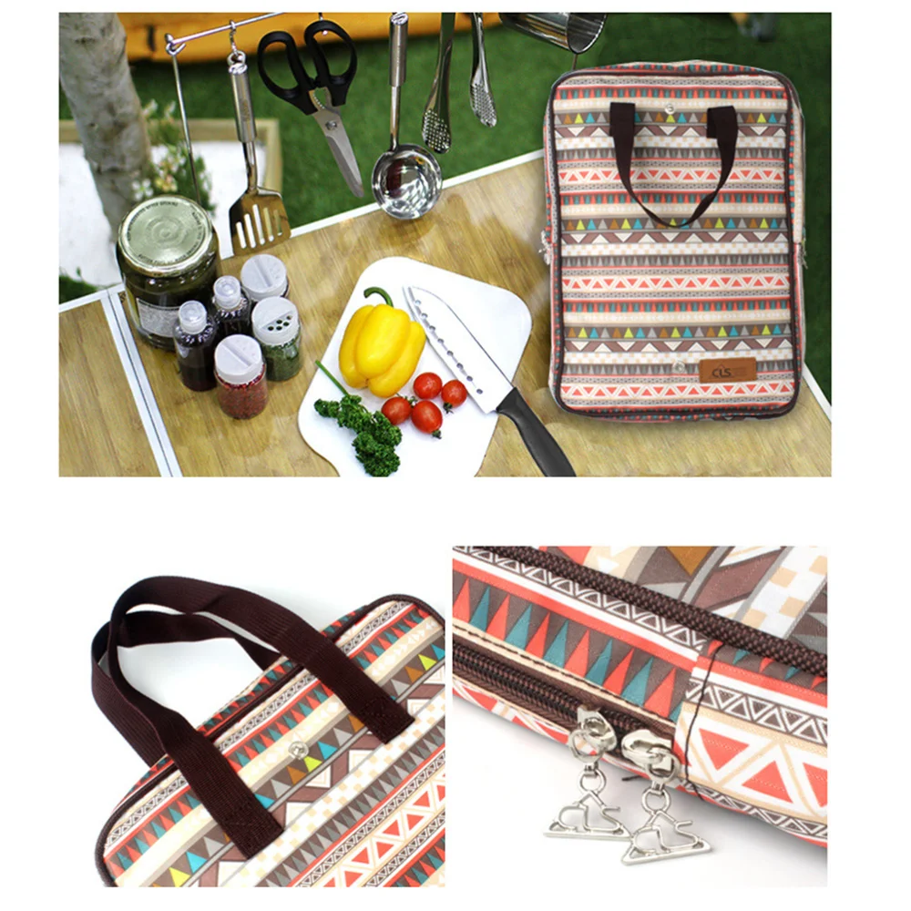 5 шт. в 1 комплекте уличная кухонная утварь для кемпинга портативная разделочная