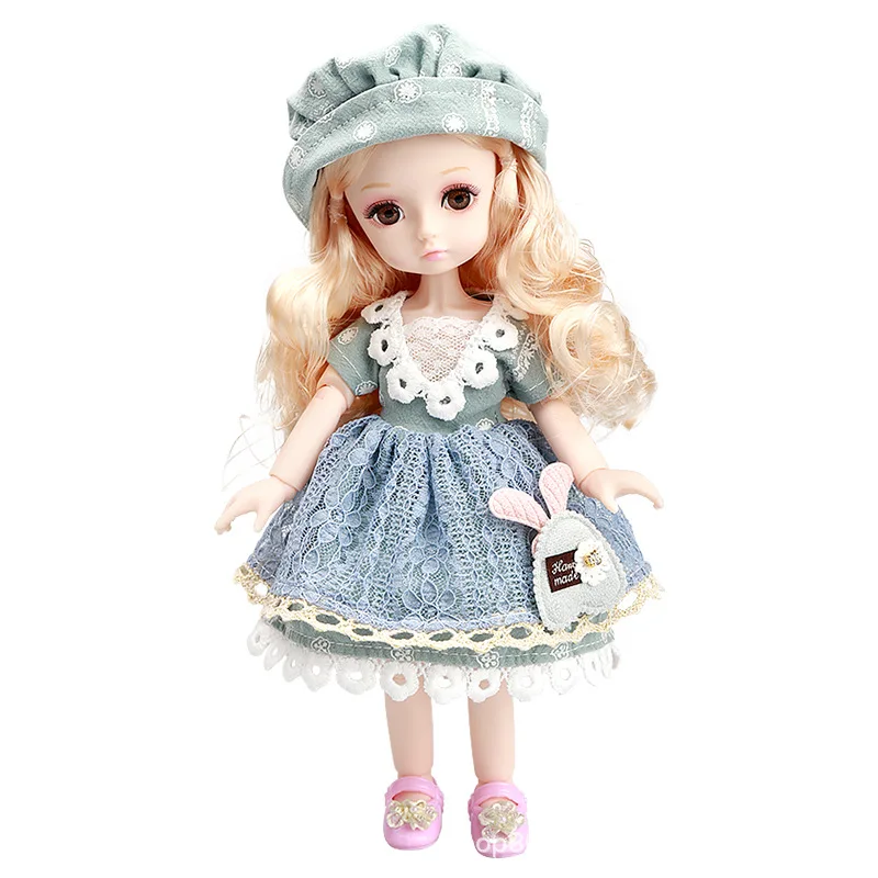 

New BJD Doll Accessories 26cm 10 Inch Doll's Dress for Doll Clothes Kids DIY Dress up Toy Clothes Gifts for Girls