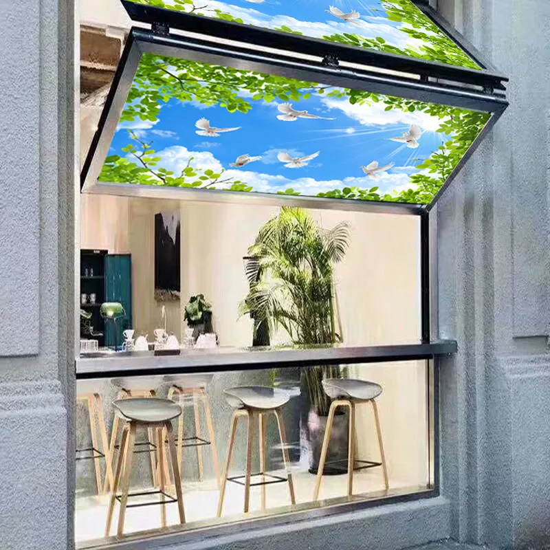 Индивидуальный размер наклейка на потолок стекло пленка окна дверь s винтажная