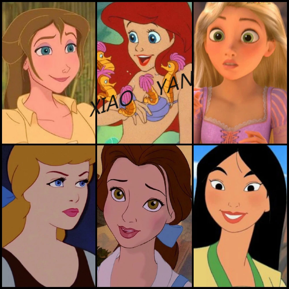 

Набор для алмазной вышивки «сделай сам» из мультфильма «Принцесса»