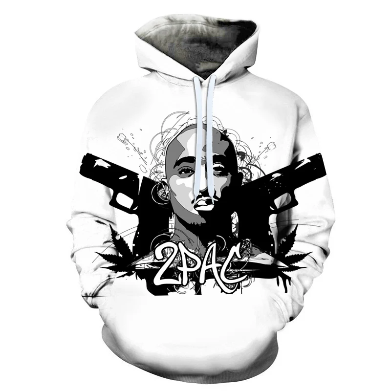 Hooligan Rap Tupac мужской худи свитшот с капюшоном для мужчин/женщин высокое качество