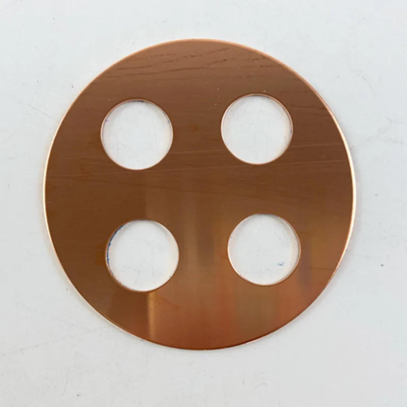 Бесплатная доставка красная медная пластина для колпачков пузырьков 3 дюйма (OD 77