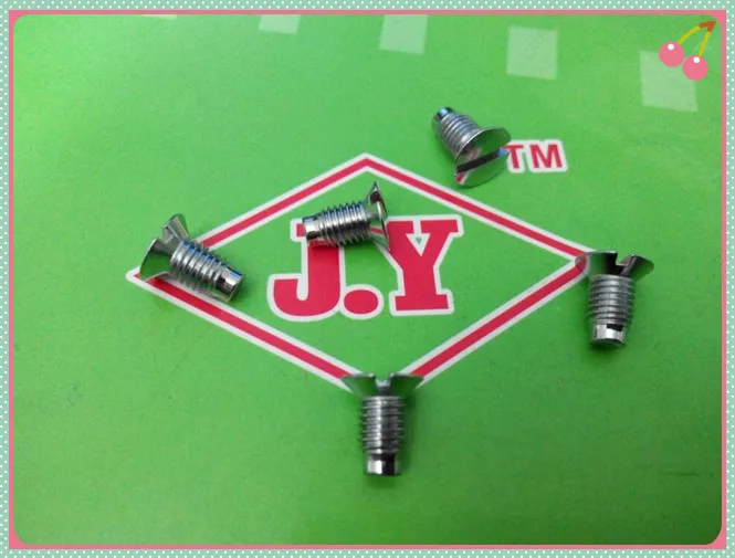 100 шт промышленности для швейной машины плоская игла ПЛАСТИНА ВИНТ синхронный