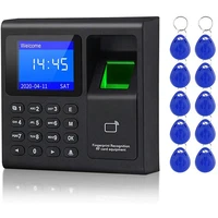 biometric rfid access control system rfid keypad usb fingerprint system electronic time clock attendance machine