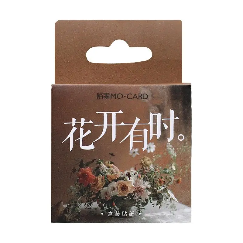 

45 Pcs/Box Cute Book Flower Stationery Sticker Scenery Travel Sticker Decorative Adhesive Sticker Diary Scrapbooking Supplies
