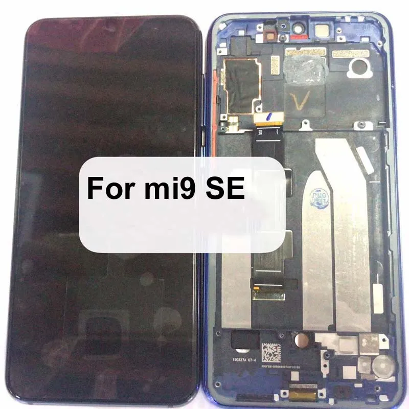 Для 5,9" Xiao mi 9 SE mi 9 SE AMOLED ЖК-дисплей с рамкой+ сенсорный экран дигитайзер для mi 9SE дисплей