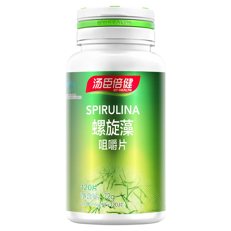 

By-health Spirulina Chewable Tablets 600mg/tablet * 60 Pairs Anti-counterfeiting Inquiry 2017 Nian 6 Yue Fen 24 Low Immunity