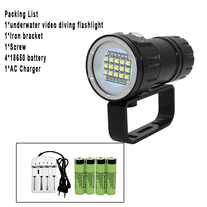 

Подводный фонарь Uranusfire XML2 синий белый красный