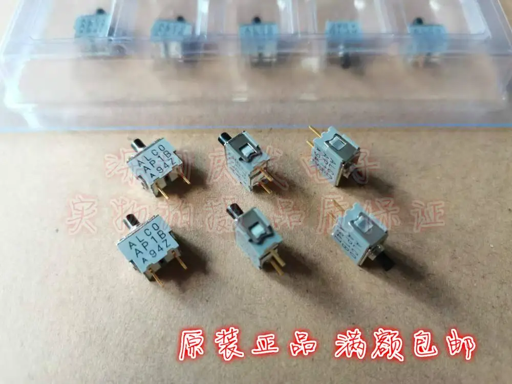 Оригинальный Новый миниатюрный кнопочный переключатель AP1B 100% 2 контактный