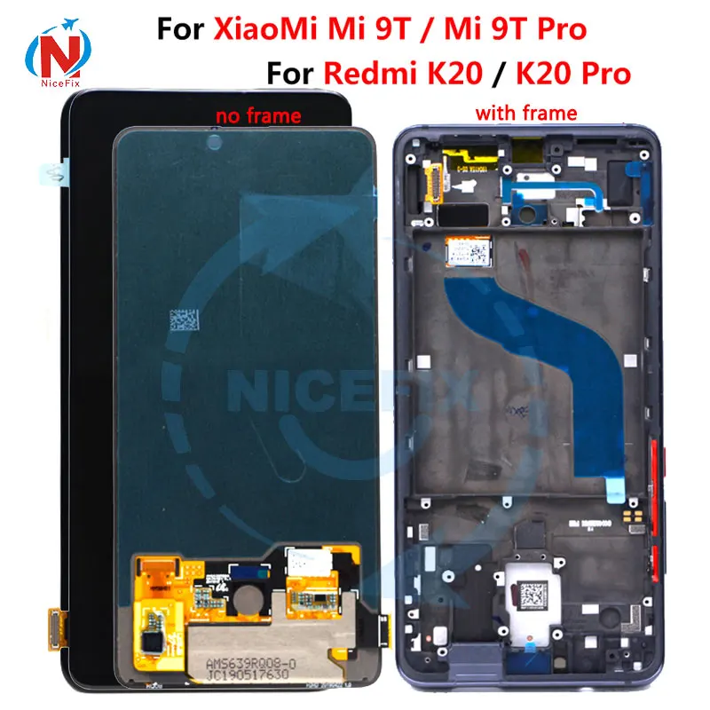 ЖК дисплей Super AMOLED 6 39 дюйма для xiaomi redmi K20 с сенсорным экраном и дигитайзером в