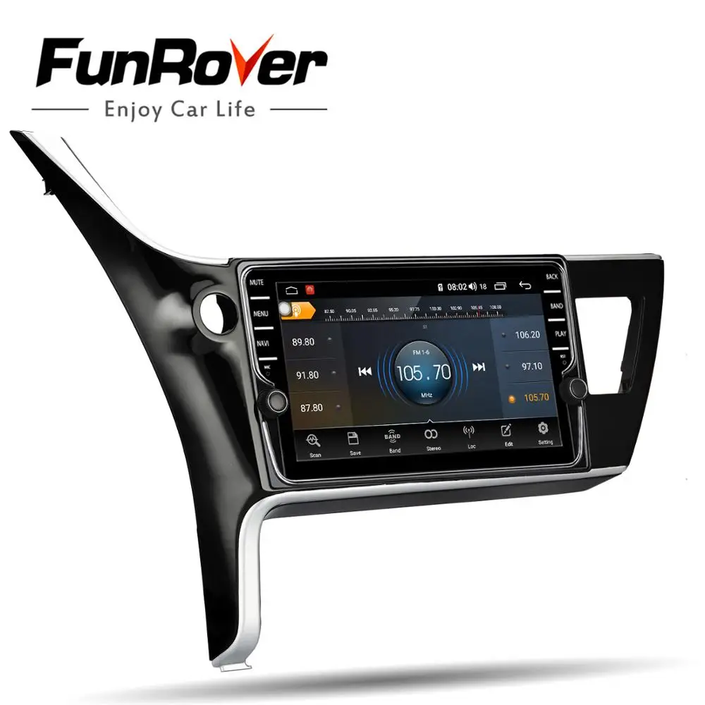 Funrover android 9 0 Octa 8 core автомобильный dvd проигрыватель с gps для Защитные чехлы сидений