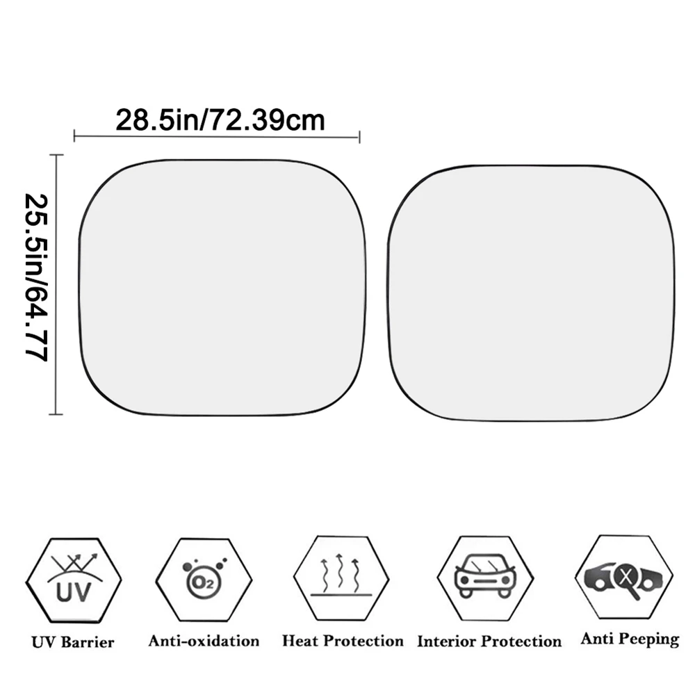 2 шт. автомобильный солнцезащитный козырек с защитой от УФ-лучей  Дом и