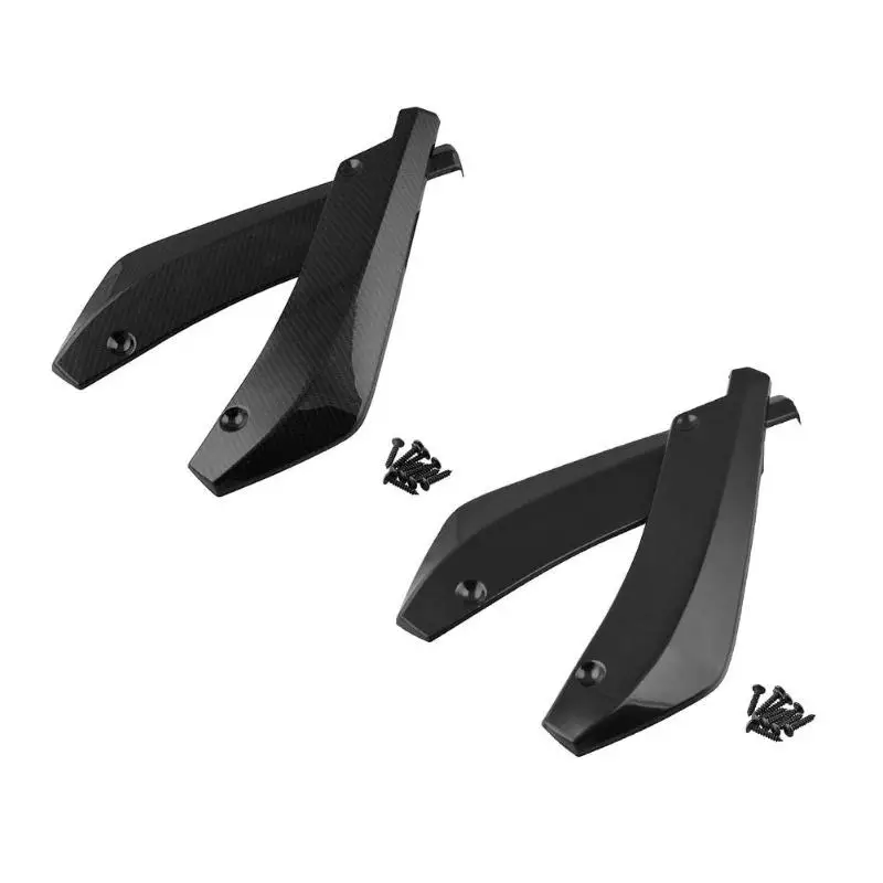 VODOOL 2 шт. Универсальный Автомобильный задний бампер спойлер Canards обёрточная