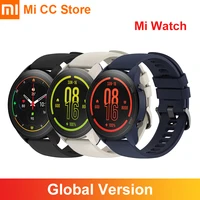 global version xiaomi mi watch blood oxygen gps bluetooth 5 0 fitness tracker heart rate monitor 5atm waterproof mi smart watch