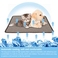 pet cooling mat dog bed pad for dogs cats summer dog bed pad breathable pet dog mat summer washable indoor sofa floor mat
