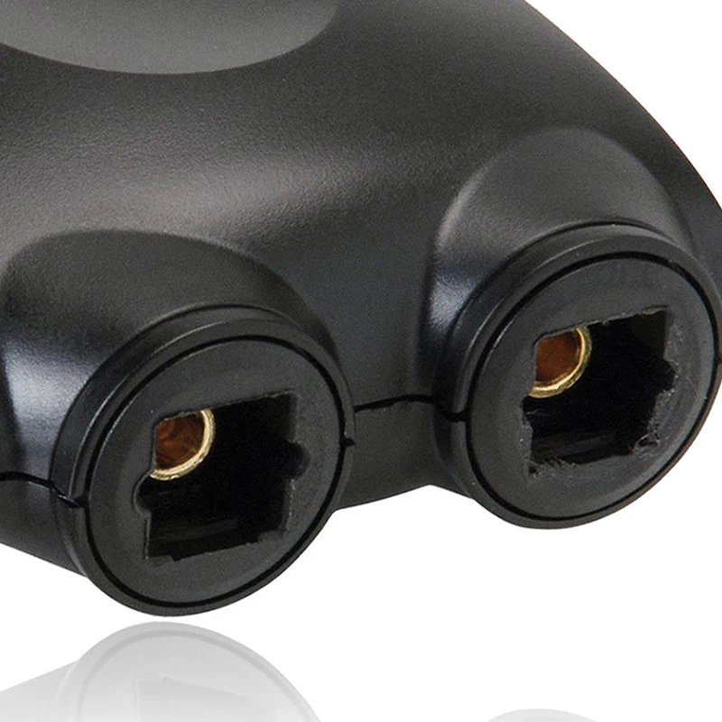 Кабель Оптический цифровой o сплиттер 2 Way адаптер волоконному оптическому