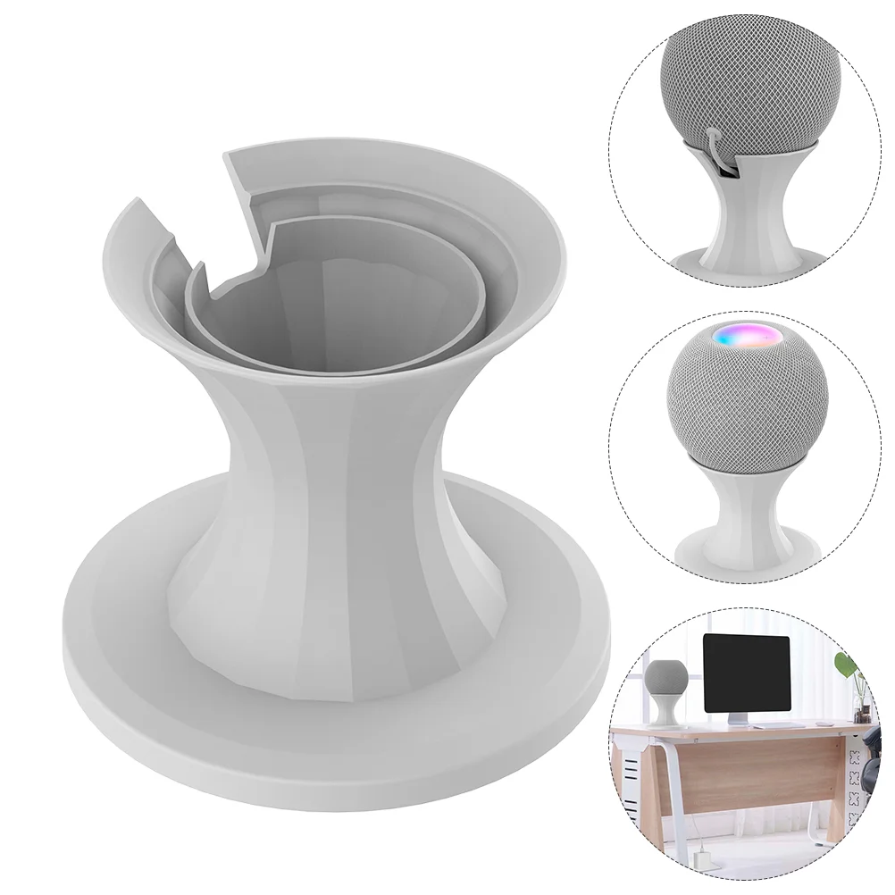 

Tabletop Speaker Holder Compatible for HomePod mini Wire Management Bracket