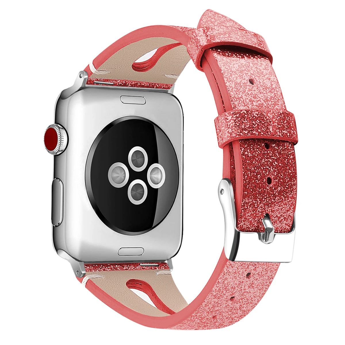 Ремешок для часов кожаный ремешок для Apple Watch, 38 мм, длина-44 мм, кожаный ремешок браслет Сменные Ремешки для наручных часов Iwatch серии 4/3/2/1 браслет 83004