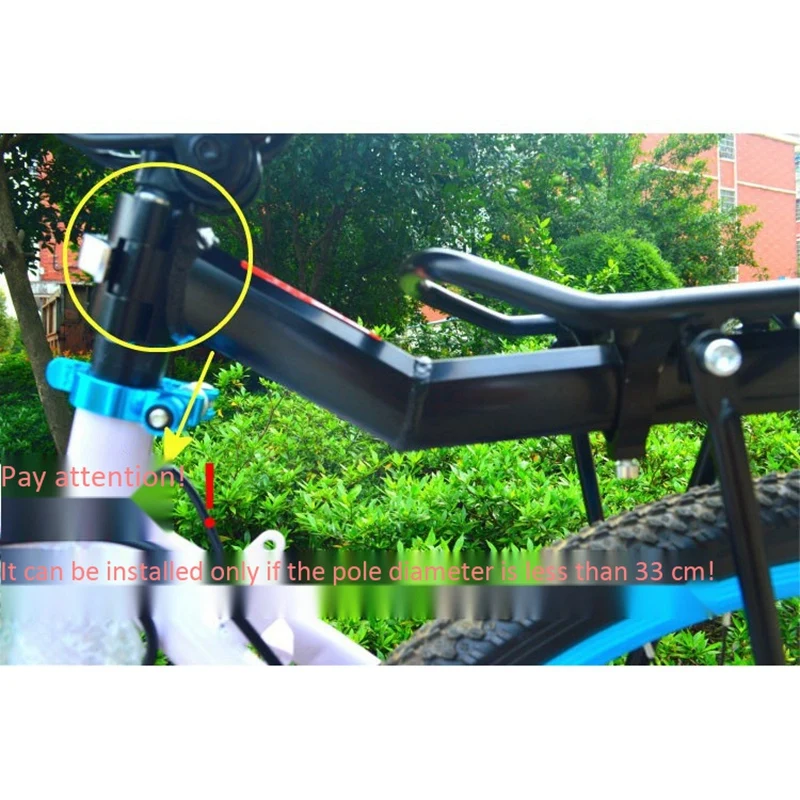 

Bike Carrier Racks Adjustable Bicycle Luggage Rack (Within 33cm)Quick Release Bicycle Frame Bike Accessories