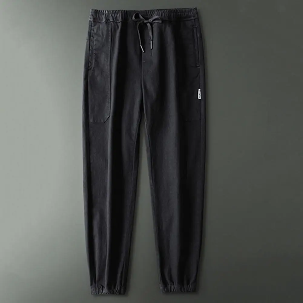 

Потрясающие Мужские Брюки с карманами, Спортивные Повседневные брюки-карго, весенние брюки, мужские брюки-карго